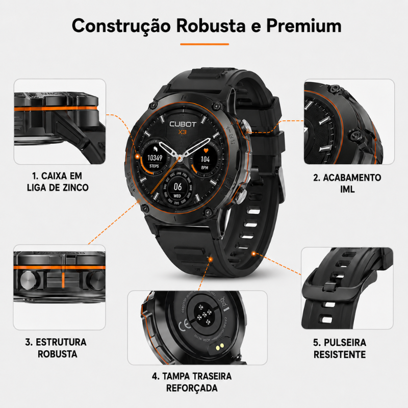 Smartwatch Cubot X3
