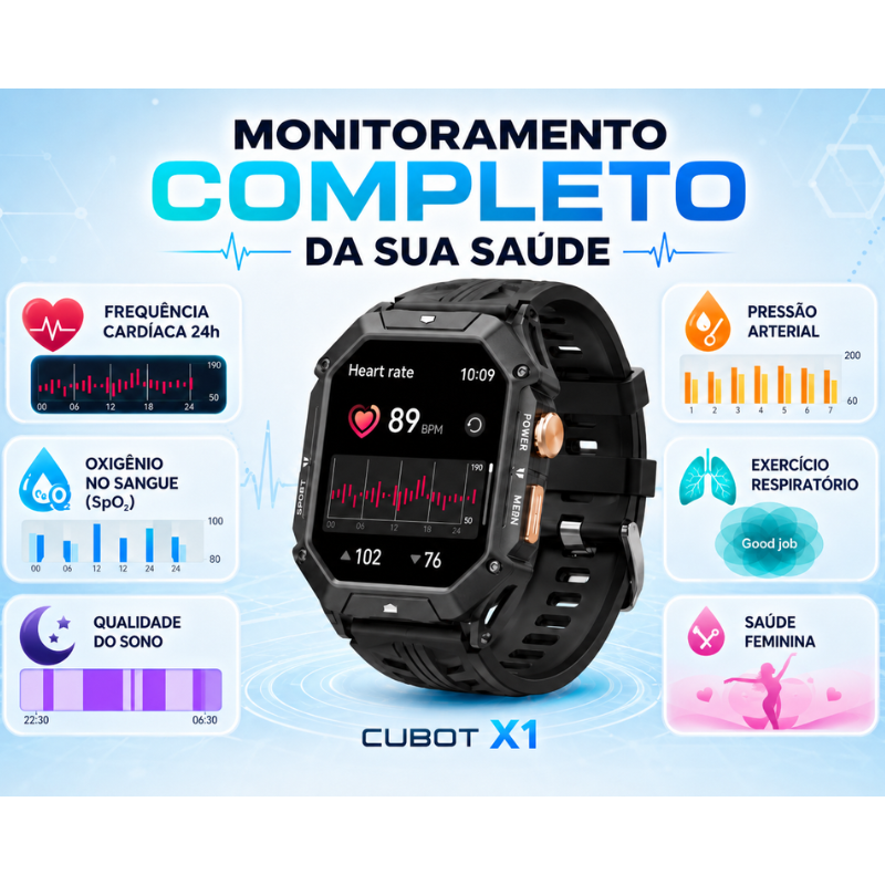Smartwatch Cubot X1