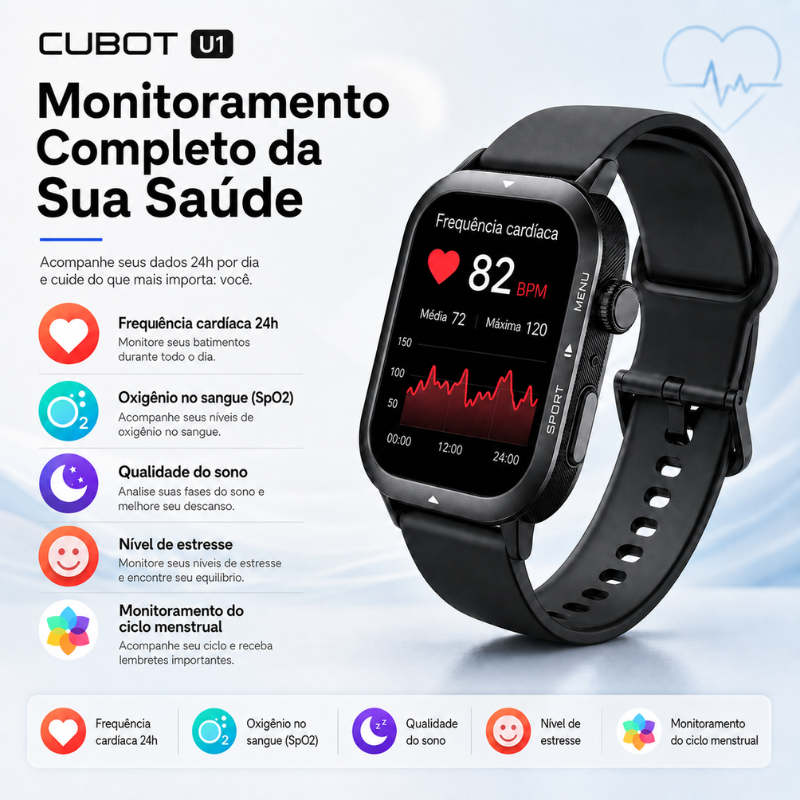 Smartwatch Cubot U1