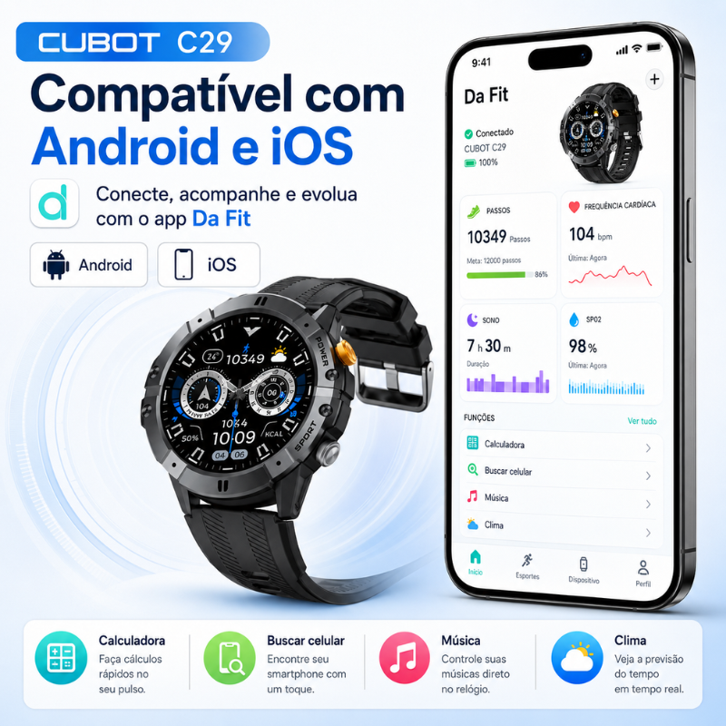 Smartwatch Cubot C29
