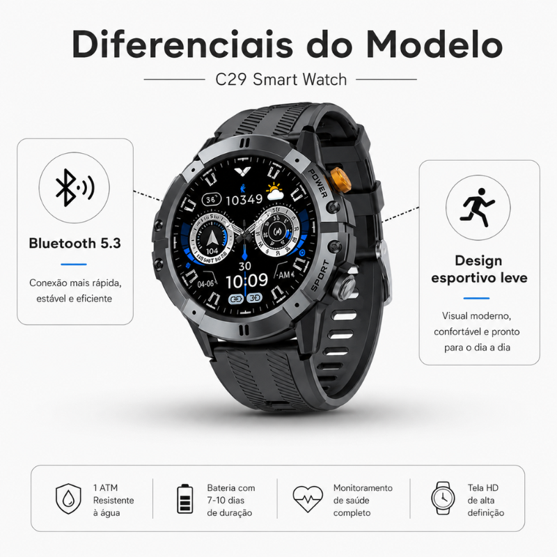 Smartwatch Cubot C29